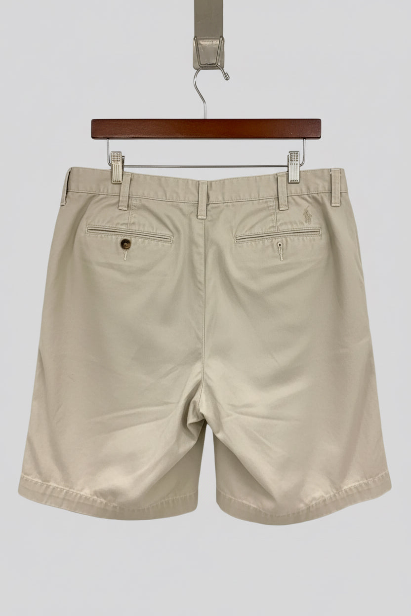 Short Casual Polo Ralph Lauren🏇 color kaki claro talla 34