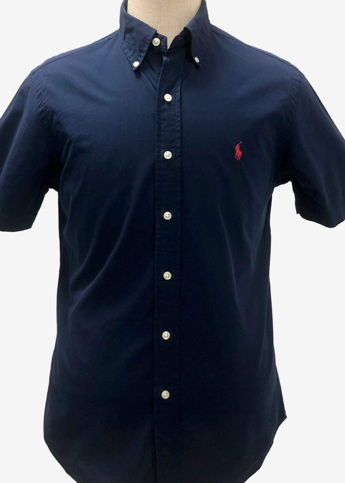 Camisa de botones Polo Ralph Lauren 🏇🏼 en color azul navy Talla M Entalle Custom