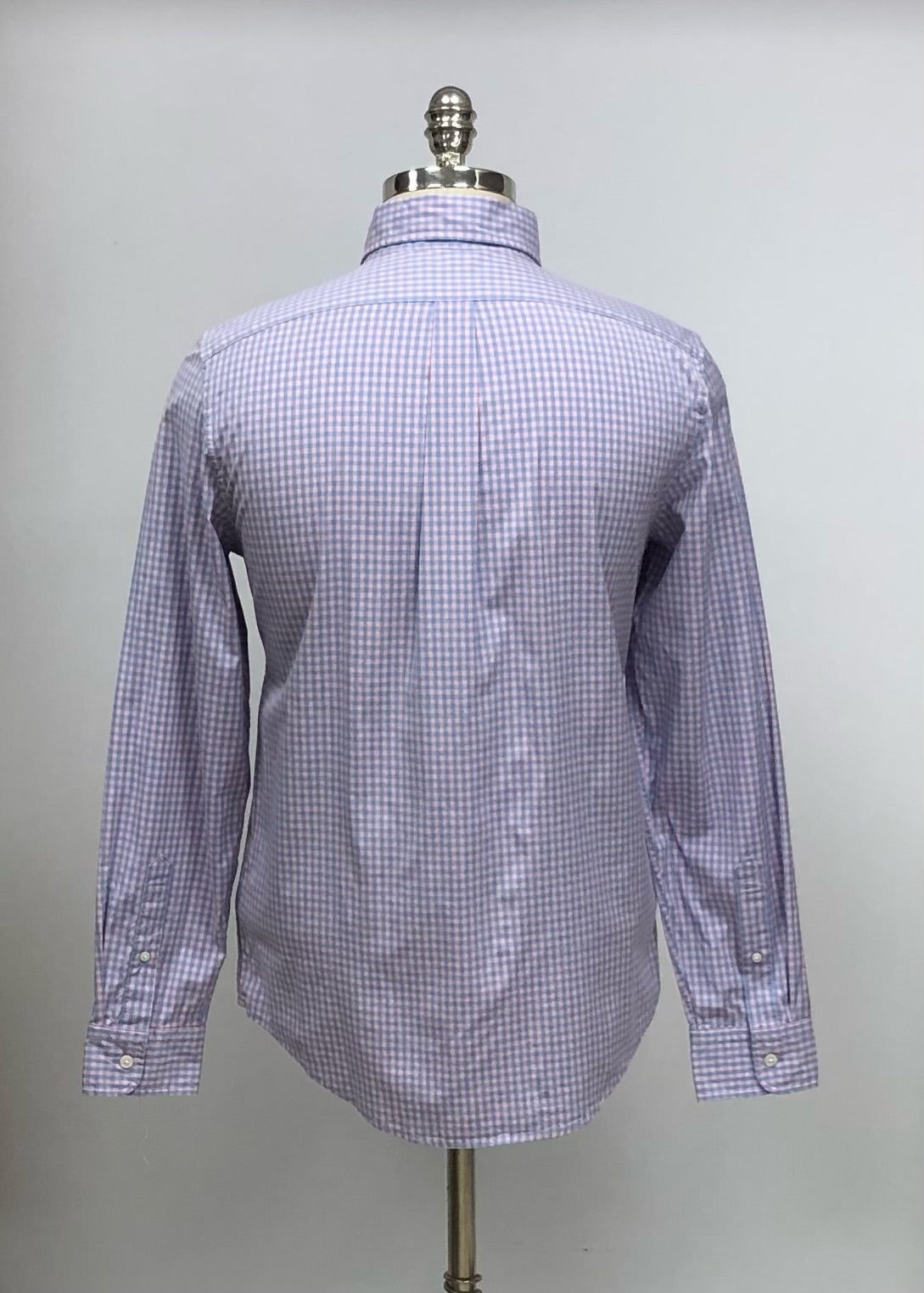 Camisa de botones Vineyard Vines 🐳 con patrón de cuadros en color rosado y celeste Talla S Entalle Slim Fit