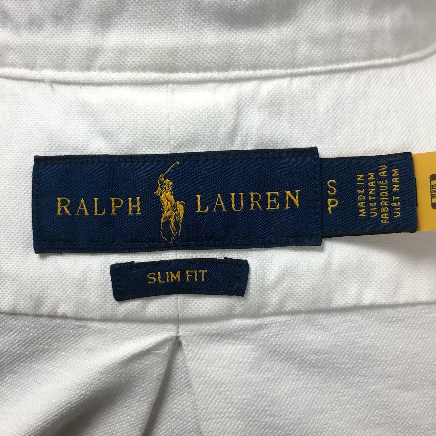 Camisa de botones Polo Ralph Lauren 🏇🏼 Oxford en color blanco Talla S Entalle Slim Fit (ver descripción)