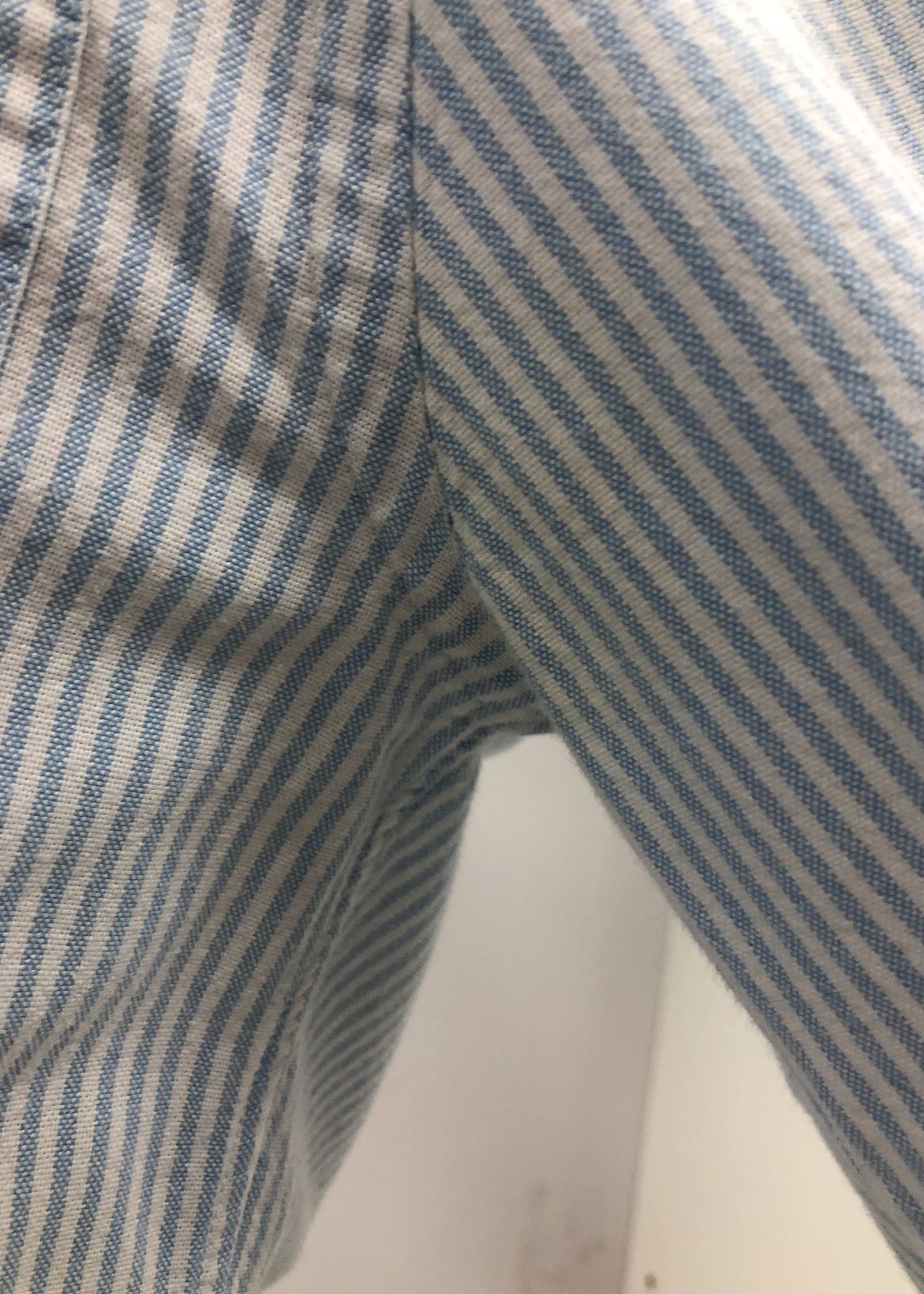 Camisa de botones Vineyard Vines 🐳 Oxford de rayas en color celeste y blanco Talla S Entalle Slim Fit (ver descripción)