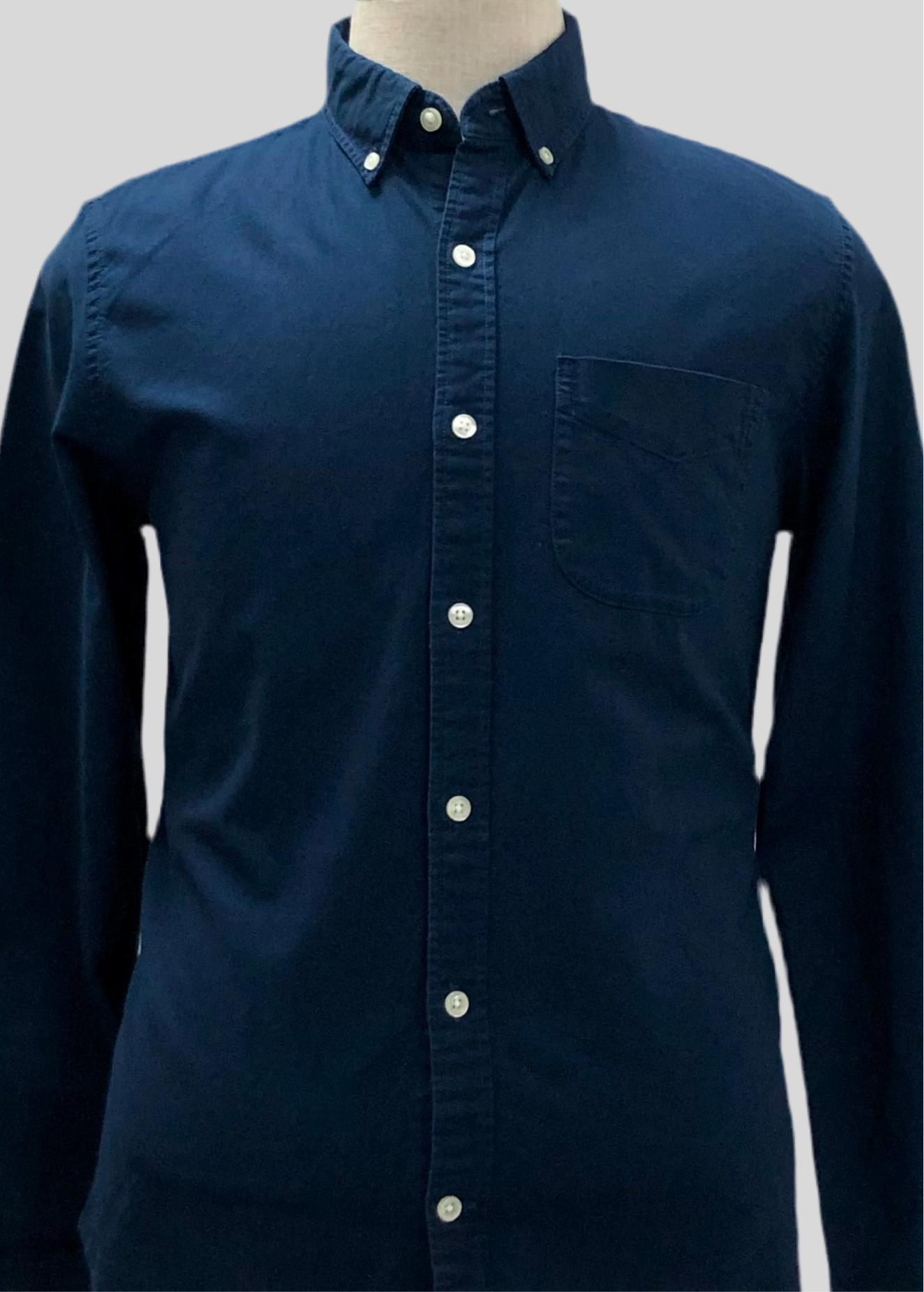 Camisa de botones GAP  color azul navy Talla S Entalle Slim Fit