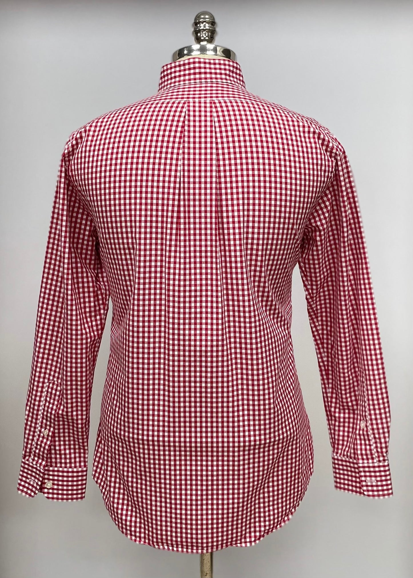 Camisa Vineyard Vines 🐳 con patron de cuadros gingham en color rojo y blanco Talla S Entalle Slim Fit