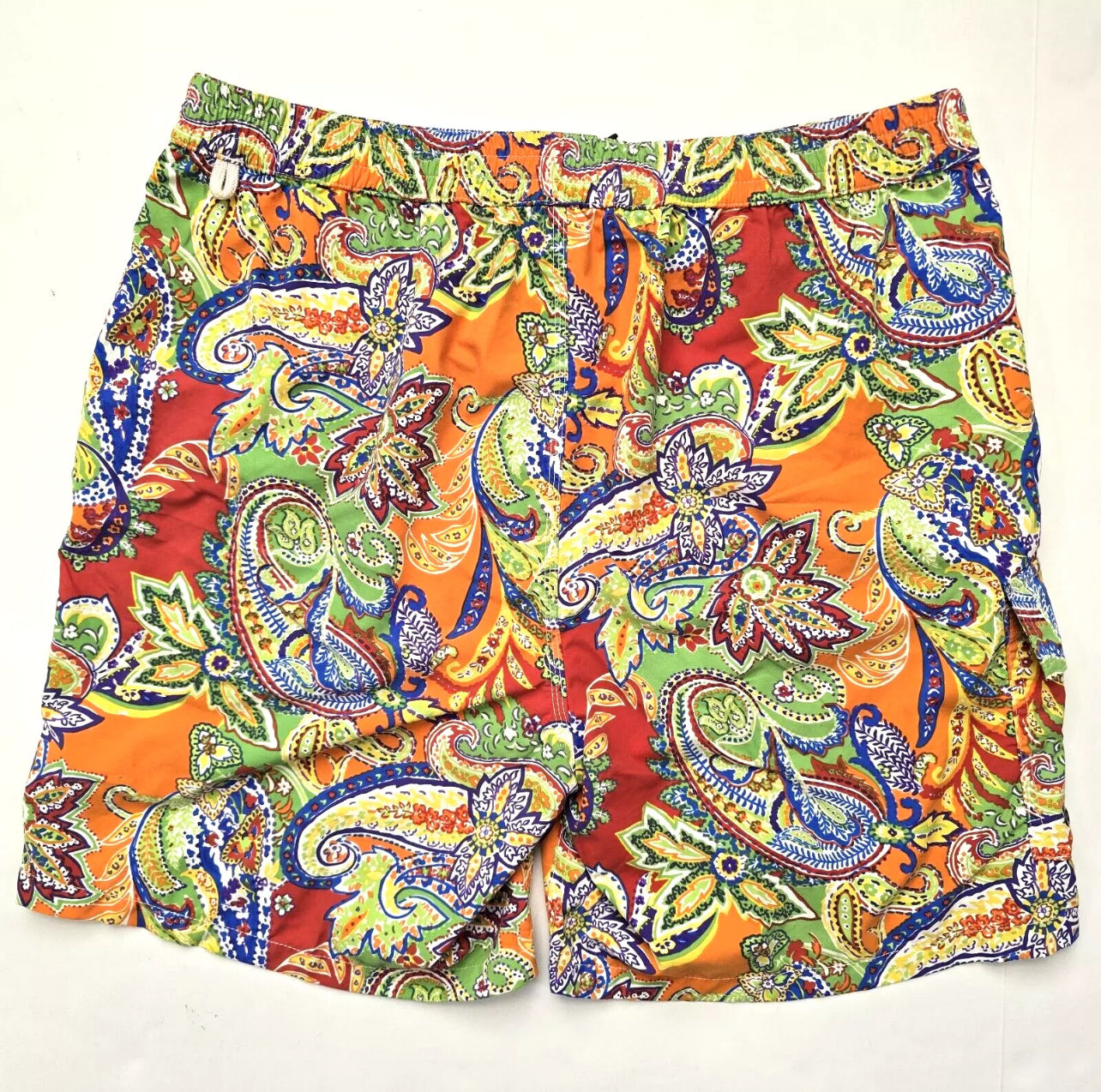 Short de baño Polo Ralph Lauren 🏇🏼 multicolor con diseño paisley talla L