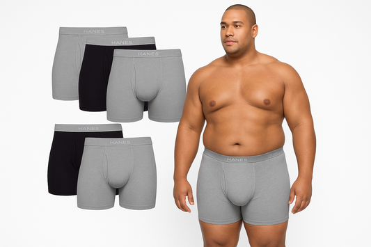 5 pack Hanes + modelo