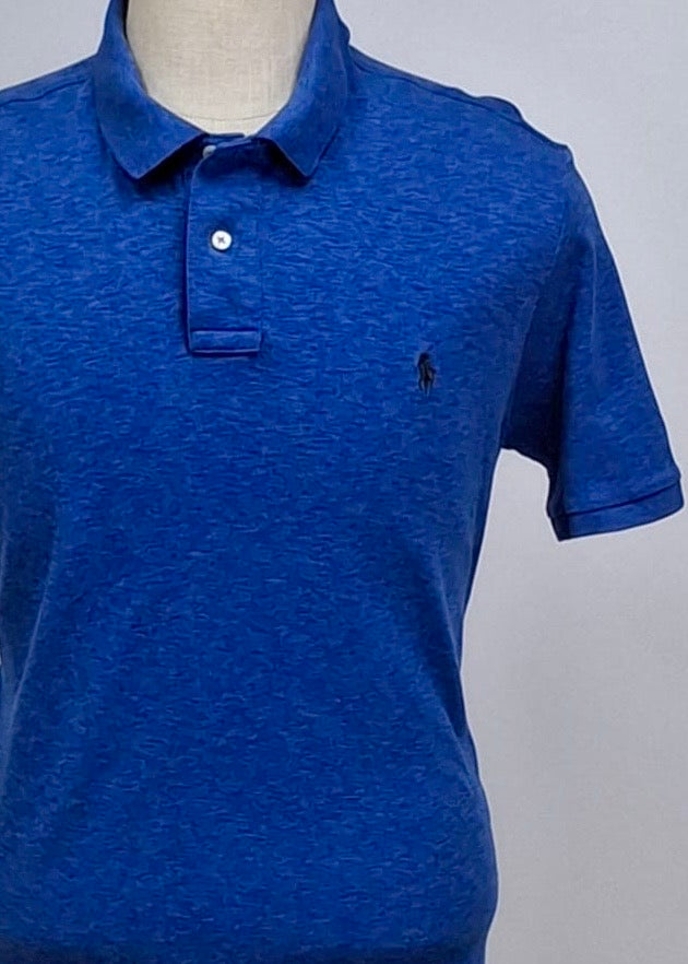 Camiseta Polo Ralph Lauren 🏇🏼 color azul y blanco degradado Talla XL Entalle Regular