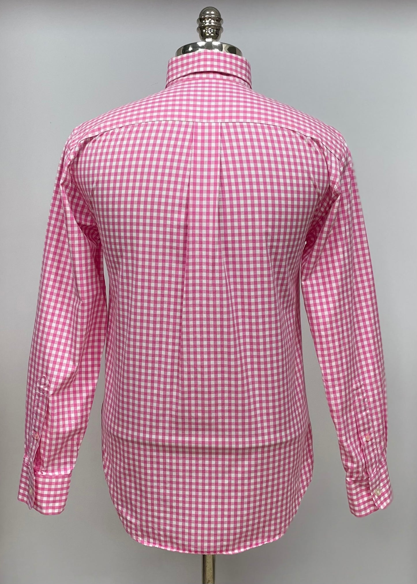 Camisa de cuadros Vineyard Vines 🐳 de cuadros gingham en color rosado y blanco Talla S Entalle Clásico