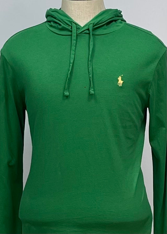 Sueter Jersey con capucha Polo Ralph Lauren 🏇🏼 color verde Talla M