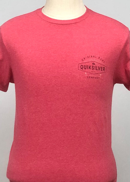 Camiseta cuello redondo Quicksilver 🏄🏽‍♂️ color rosado magenta manga corta Talla M