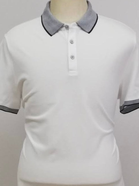 Camiseta Polo Michael Kors color blanco Talla XL Entalle Regular