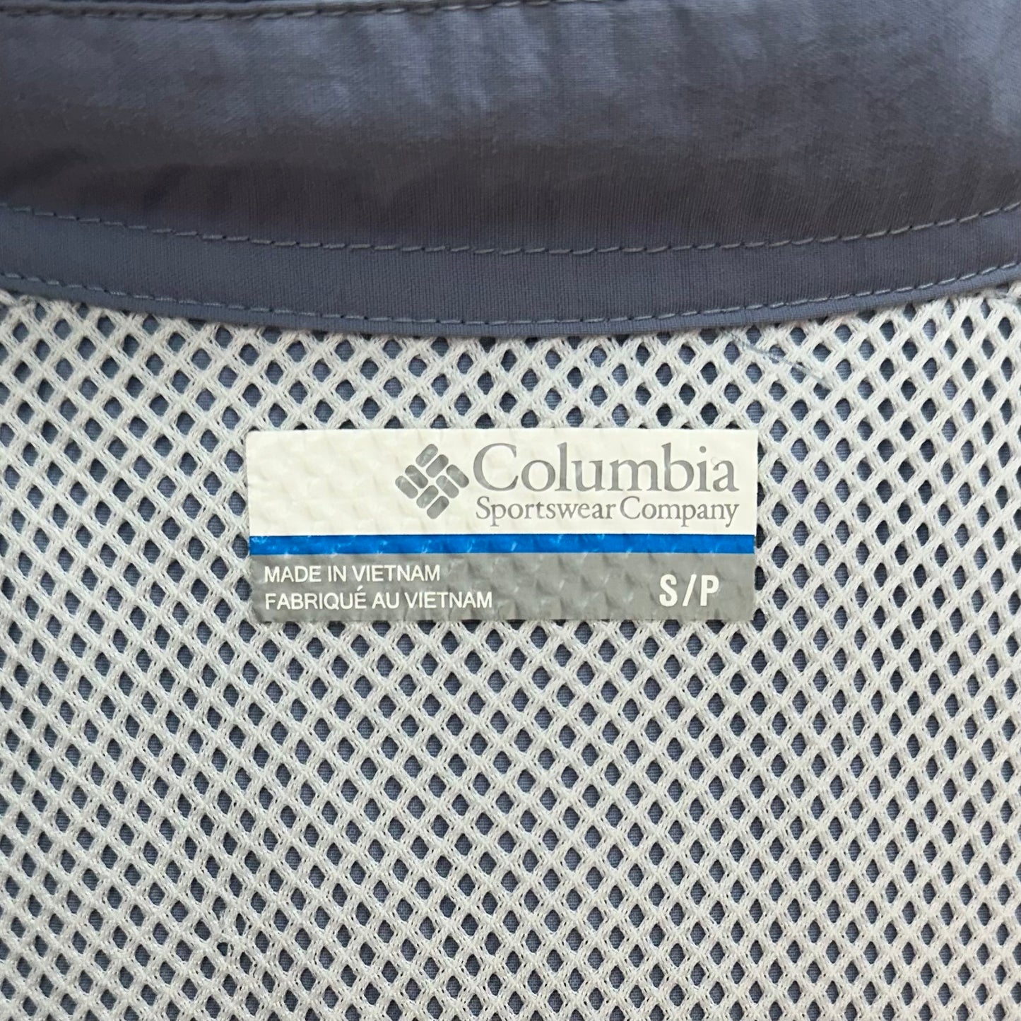 Camisa Columbia 🔹color azul grisáceo con Omni Shade Manga corta Talla S (ver descripción)