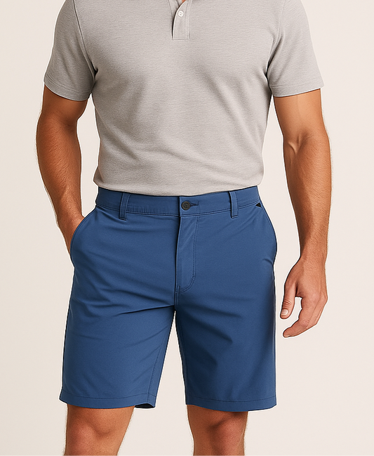 Short Híbrido Hurley 🏄🏽‍♂️ Tela performance color azul talla L (36)