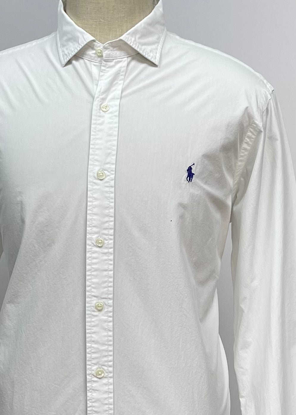 Camisa de botones Polo Ralph Lauren 🏇🏼 en color blanco Talla XL Entalle Regular