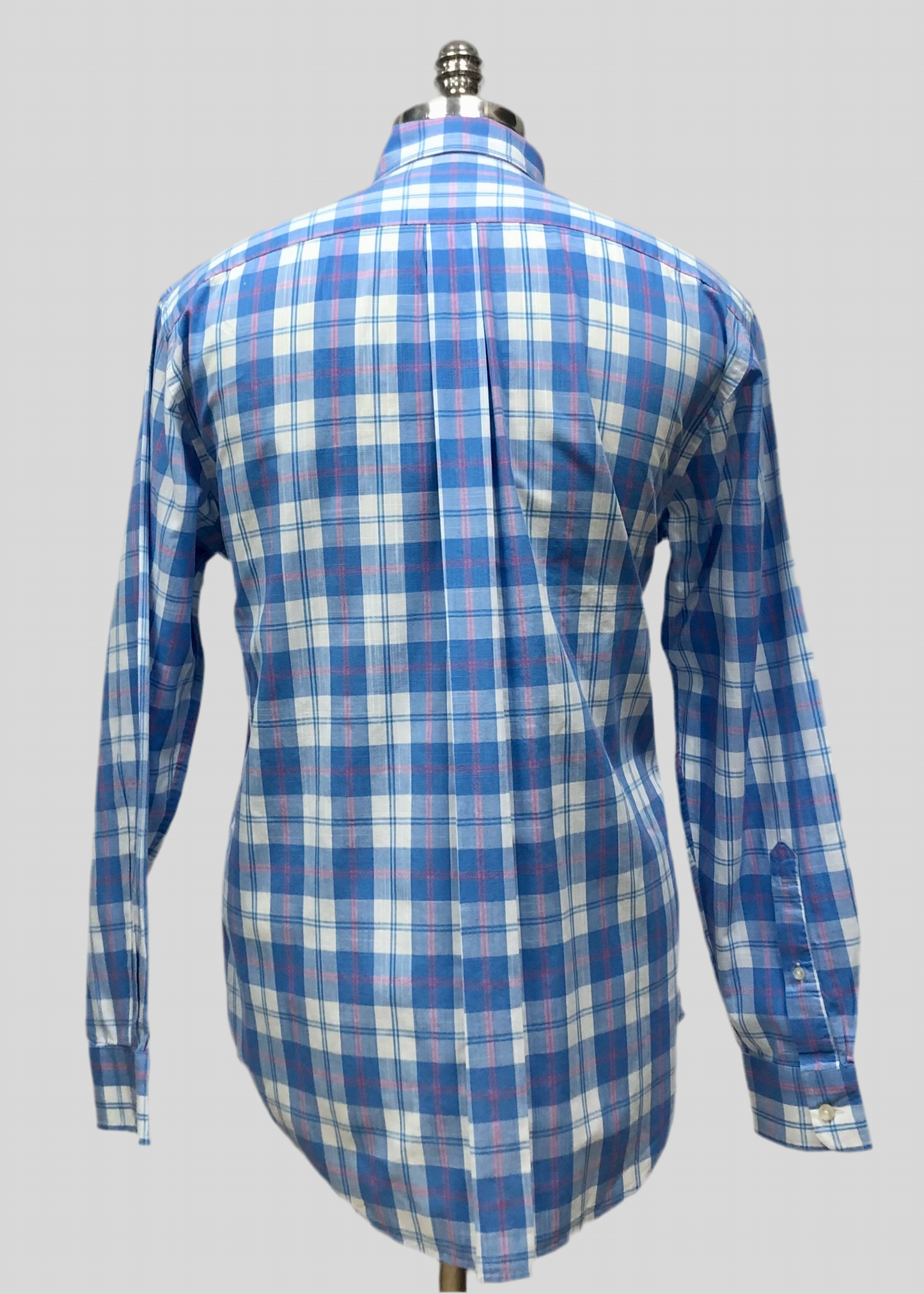 Camisa de botones Vineyard Vines 🐳 de cuadros en color azul, rojo y blanco Talla M Entalle Clásico