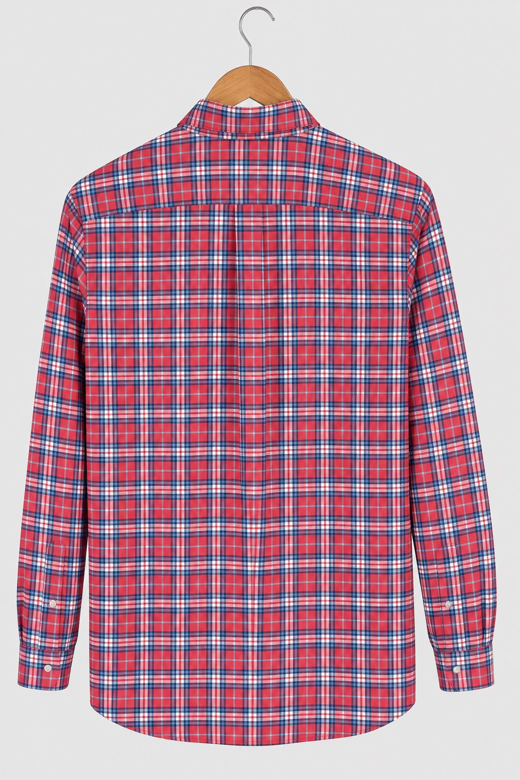 Camisa de niño Vineyard Vines 🐳 Performance de cuadros en color rojo, azul y blanco Talla L Entalle Regular