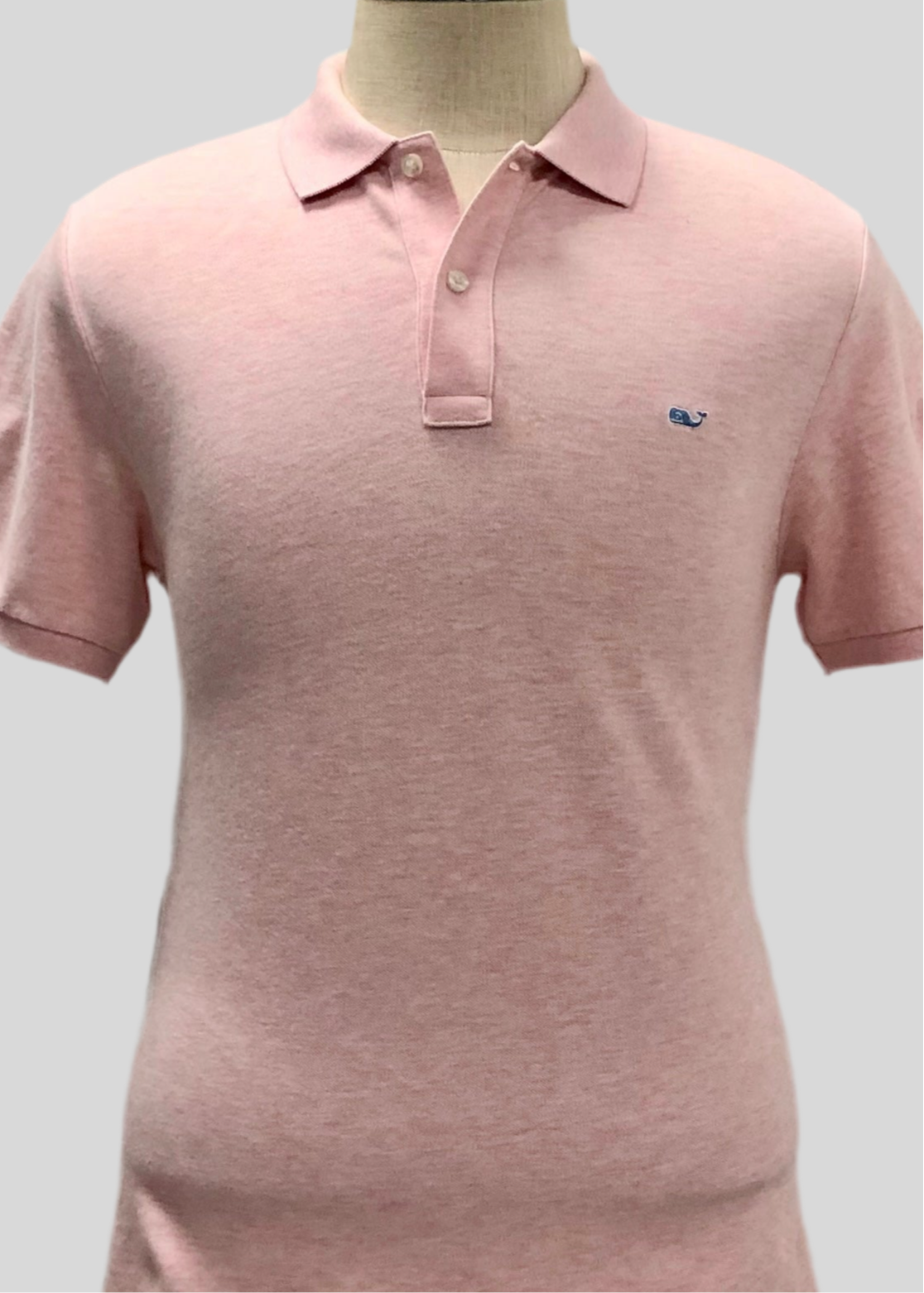 Camiseta Polo Vineyard Vines 🐳 color rosado claro Talla S Entalle Slim Fit
