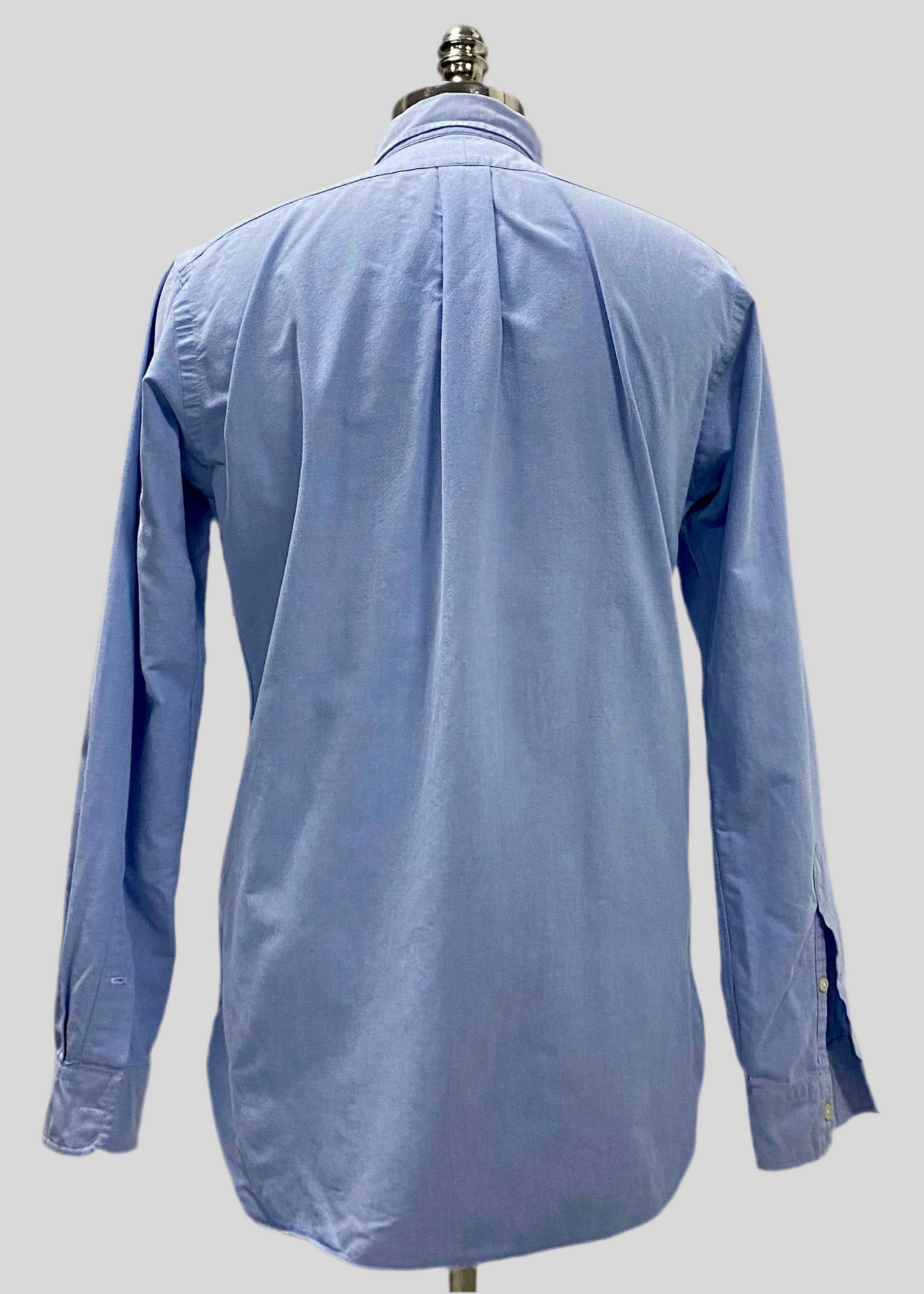 Camisa de botones Polo Ralph Lauren 🏇🏼 Oxford en color celeste Talla S Entalle Clásico (ver descripción)