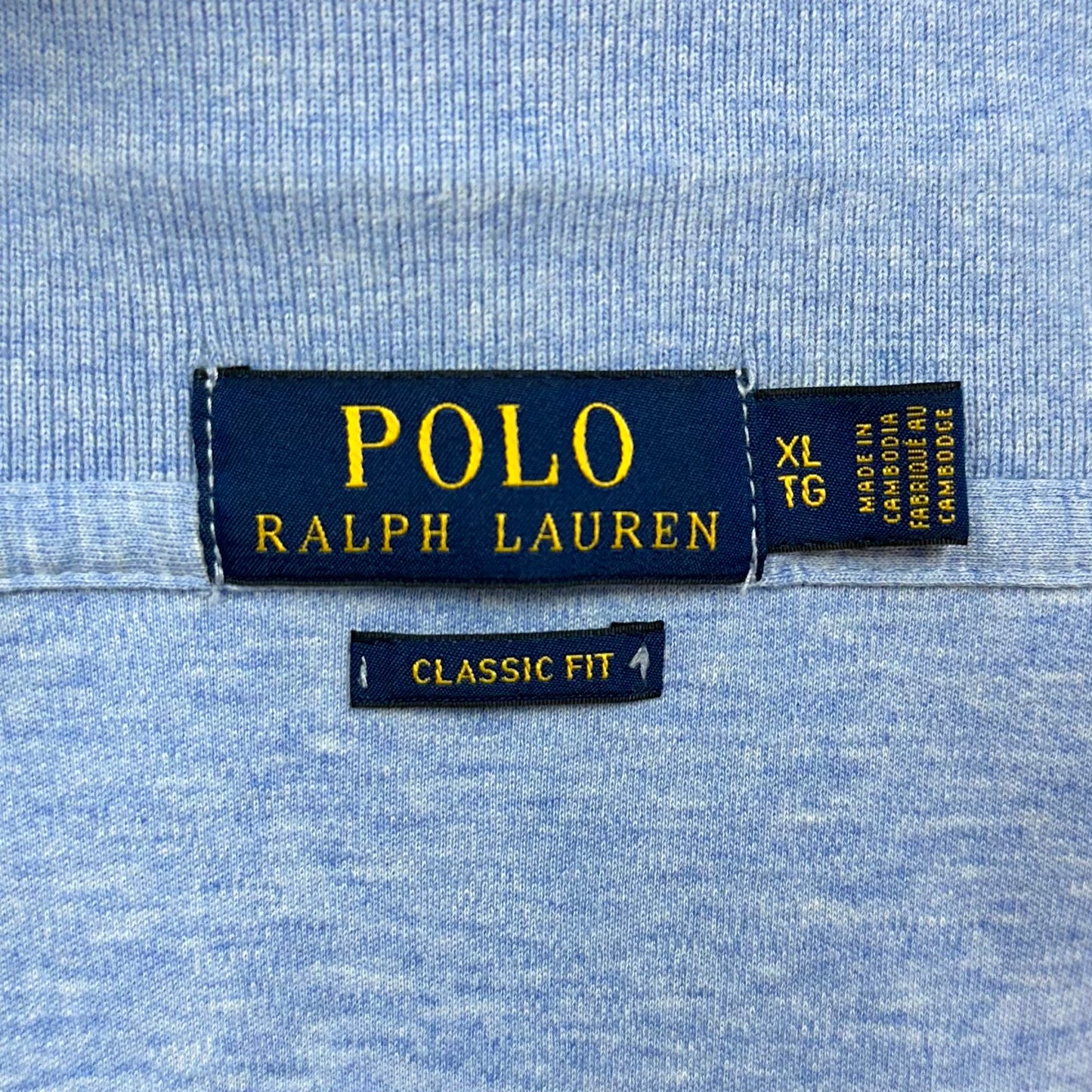 Camiseta Polo Ralph Lauren 🏇🏼color celeste Talla XL Entalle Clásico