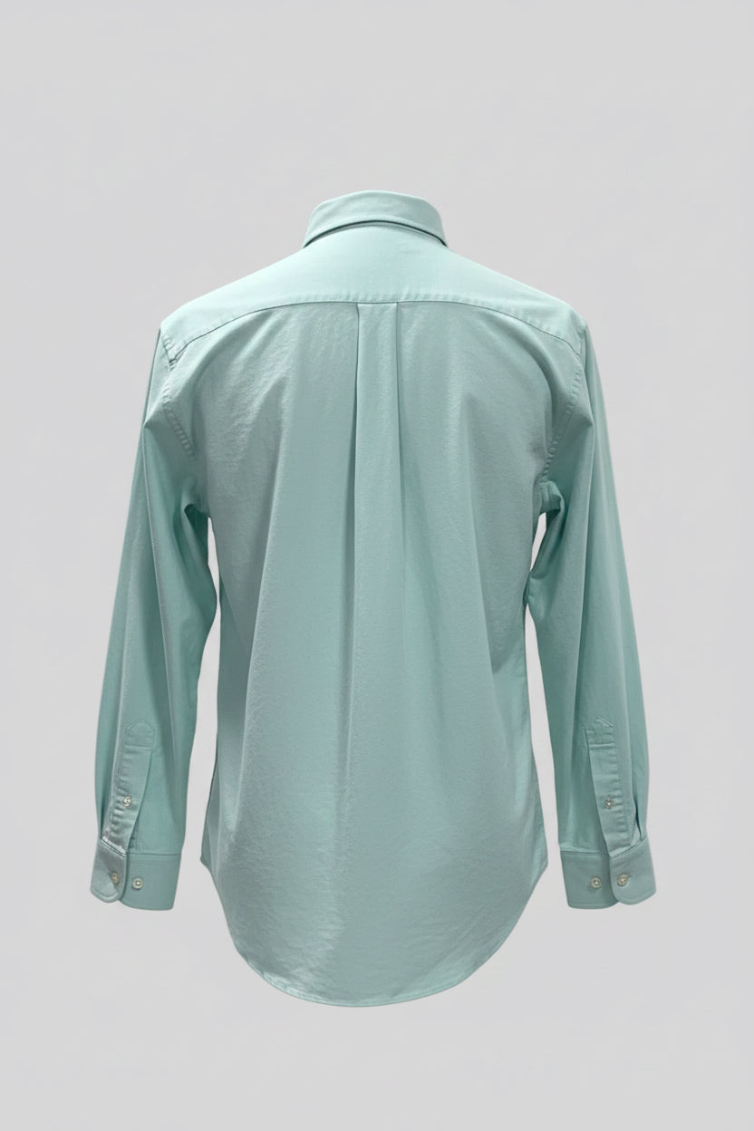 Camisa de botones Vineyard Vines 🐳 Oxford Color verde claro Talla L Entalle Slim Fit