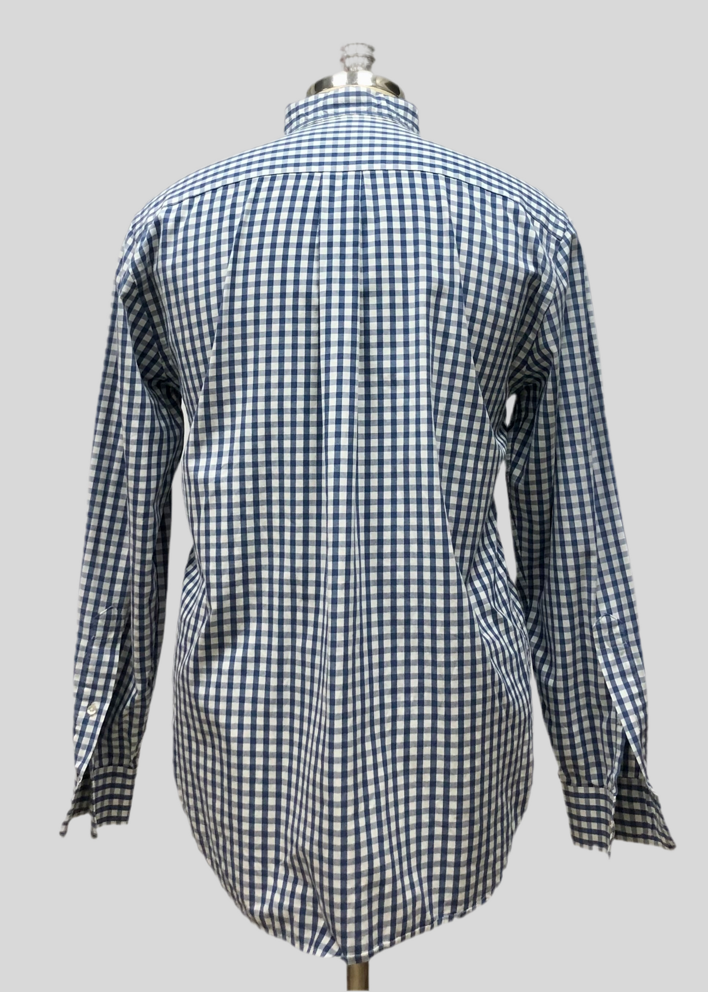 Camisa de botones Vineyard Vines 🐳 de cuadros en color azul, y blanco Talla M Entalle Regular (ver descripción)