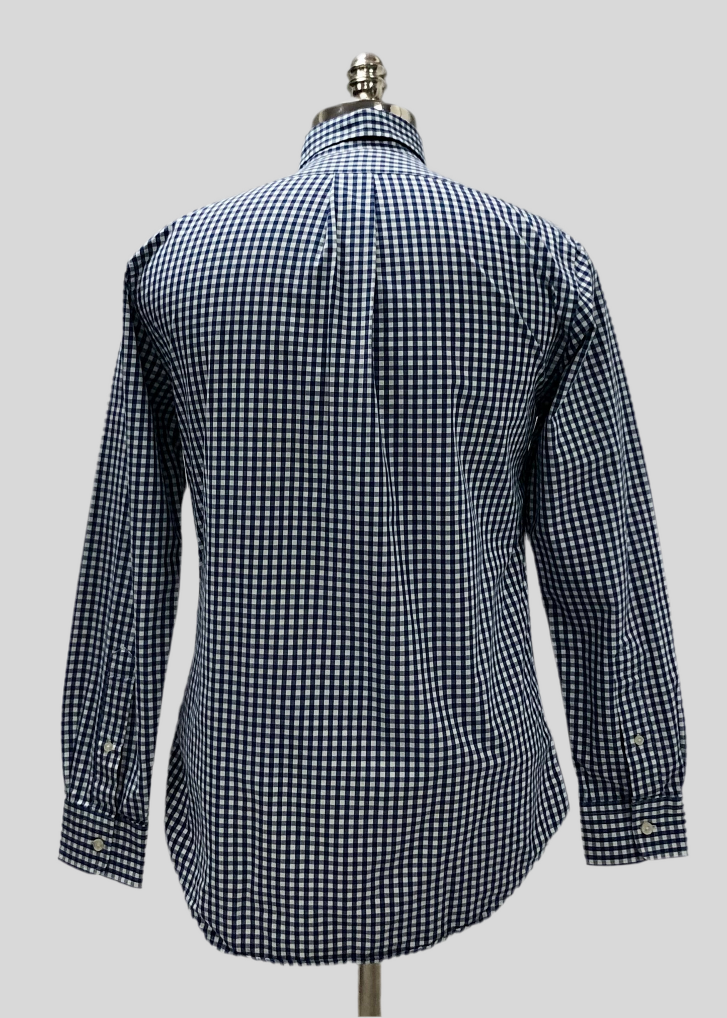 Camisa de botones Vineyard Vines 🐳 de cuadros gingham en color azul y blanco Talla S Entalle Slim Fit