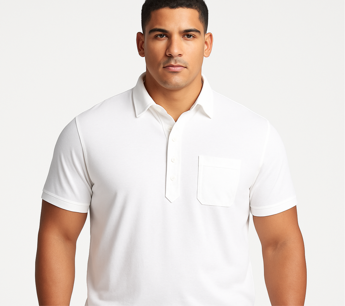 Camiseta Polo Brooks Brothers 🐑 color blanco Talla XL Entalle Slim Fit