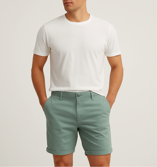 Short Casual Banana Republic 🇺🇸 color verde claro talla 35