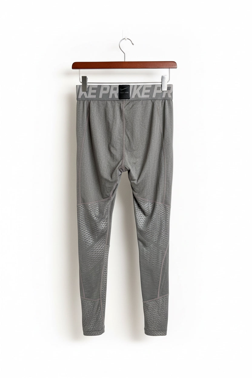 Malla de entrenamiento licra Nike ✔️ Pro Dri-FIT de hombre en Color gris plateado cintura gris Talla L