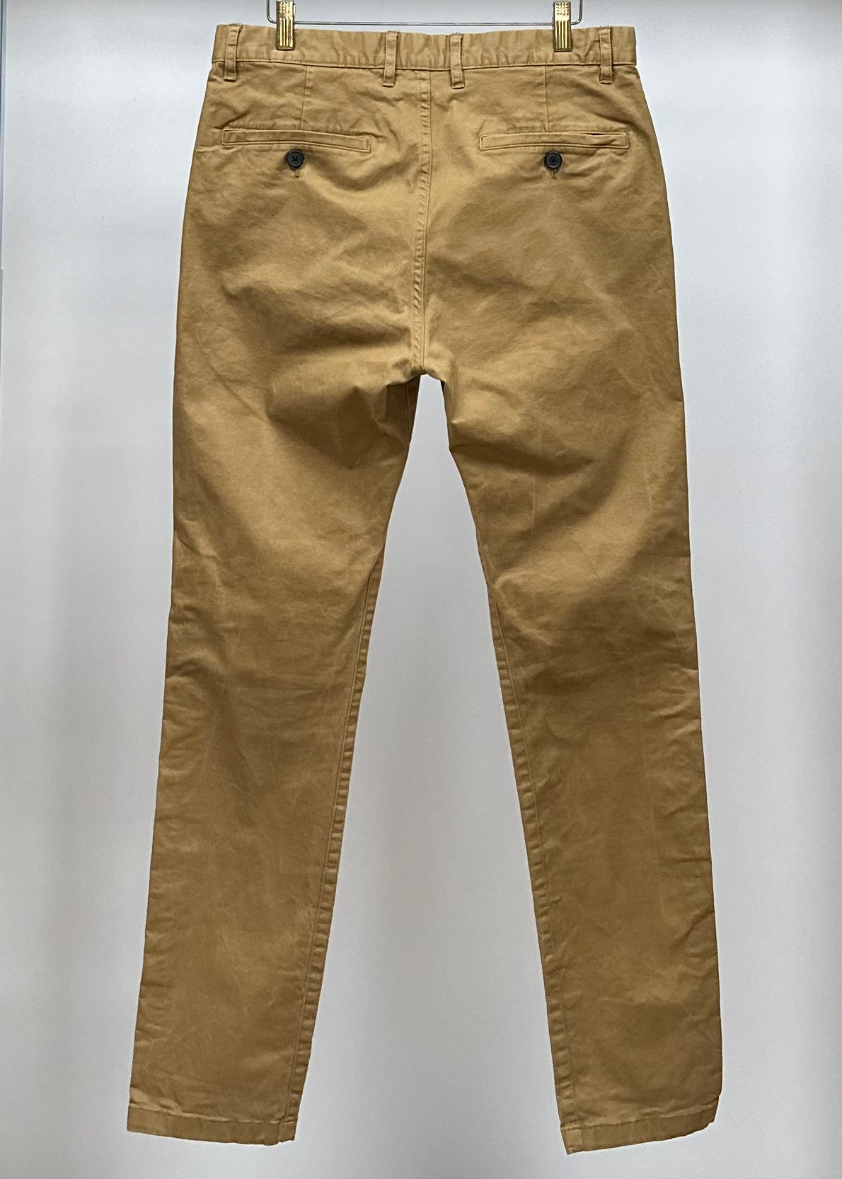 Pantalon Casual color marrón H&M 🇸🇪 Talla 33 Corte Slim Fit