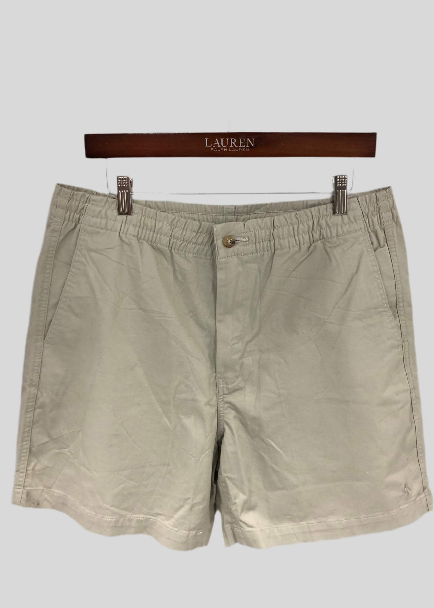 Short Casual Polo Ralph Lauren color Kaki claro Talla XL