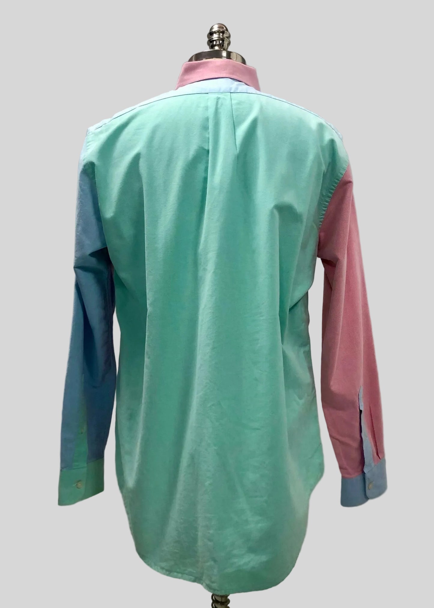 Camisa de botones Vineyard Vines 🐳 Oxford con franjas multicolor Talla L Entalle Slim Fit