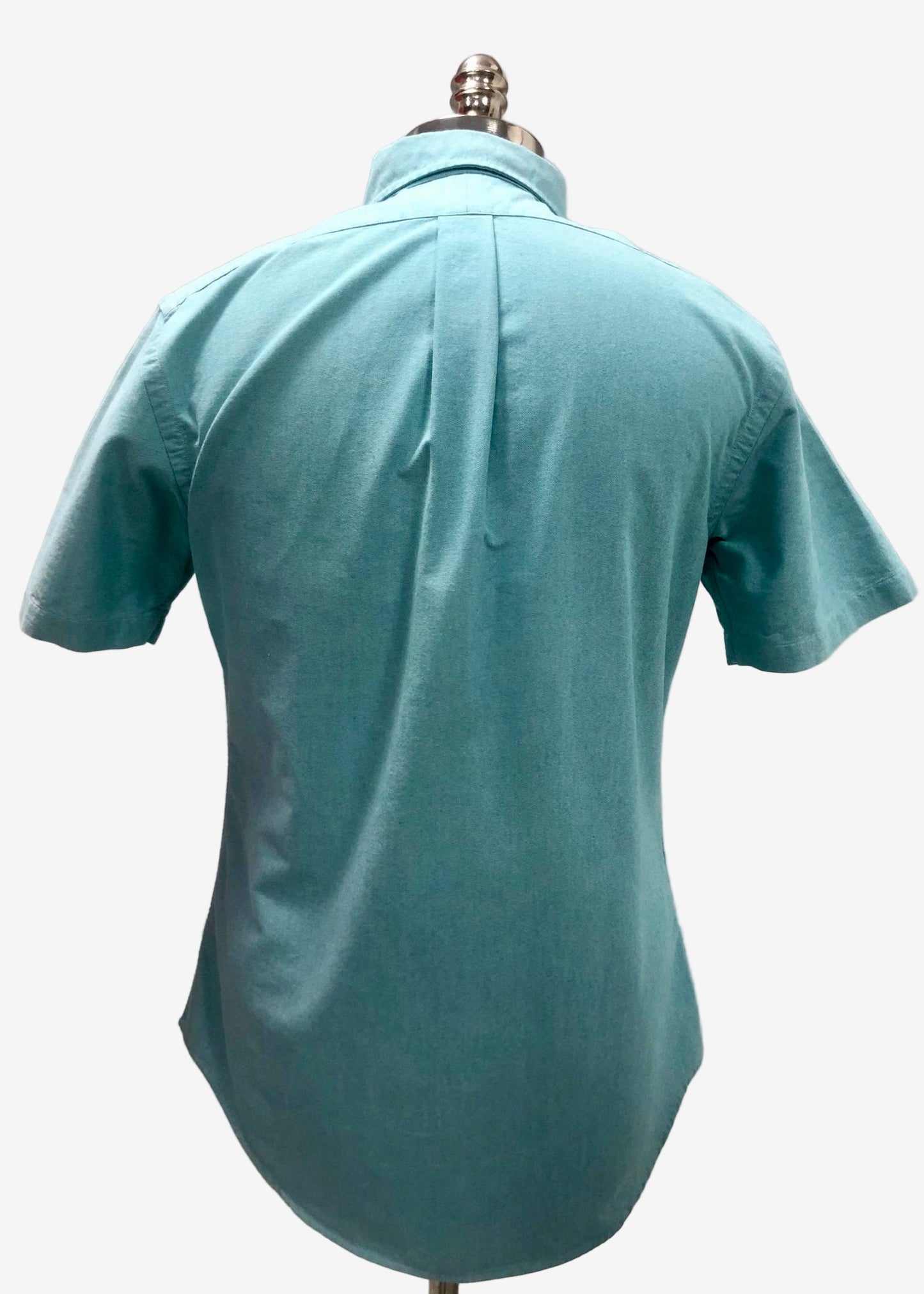Camisa de botones Polo Ralph Lauren 🏇🏼 Oxford Color verde menta Talla M Entalle Slim Fit