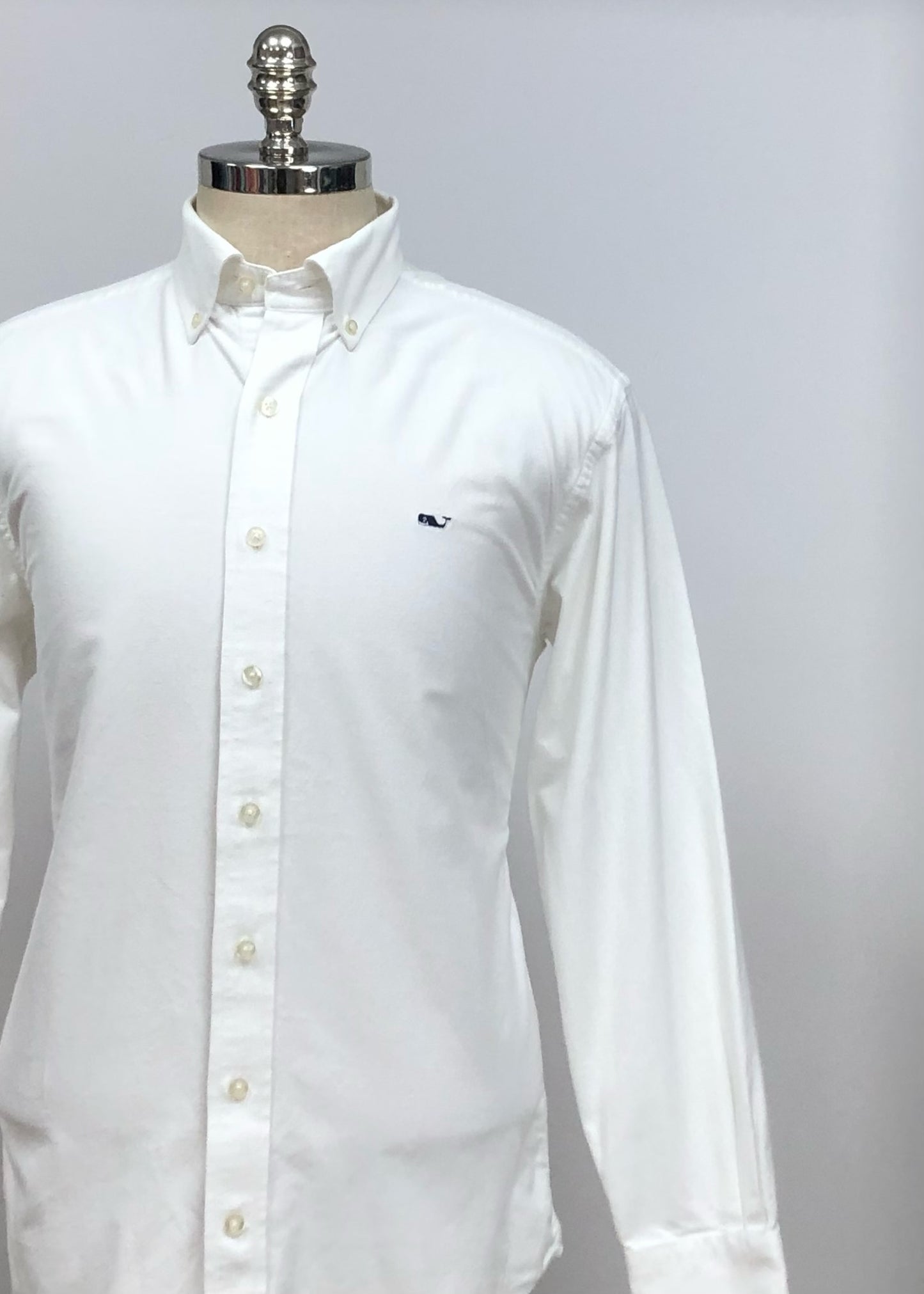 Camisa de botones Vineyard Vines 🐳  Color blanco Talla M Entalle Regular