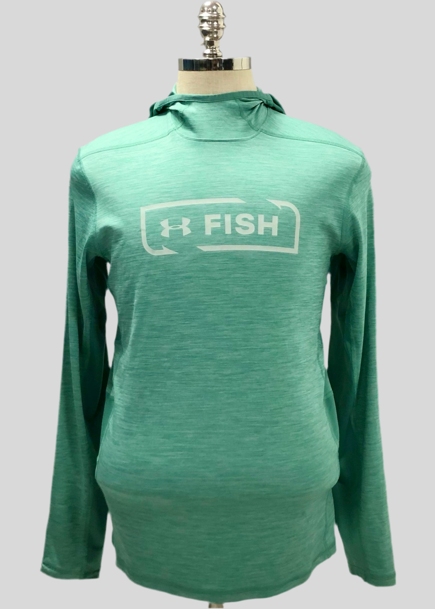 Sueter Jersey con capucha Under Armour 🏋🏽 color verde claro Talla M Entalle Regular