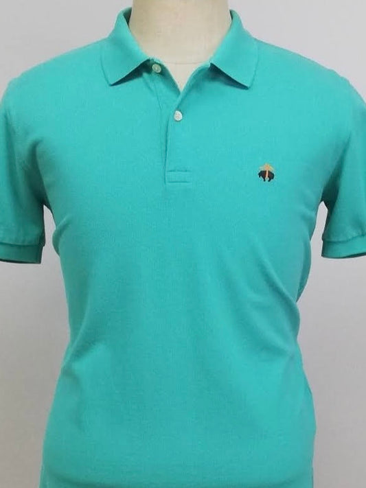 Camiseta Polo Brooks Brothers 🐑 color verde Talla M Slim Fit