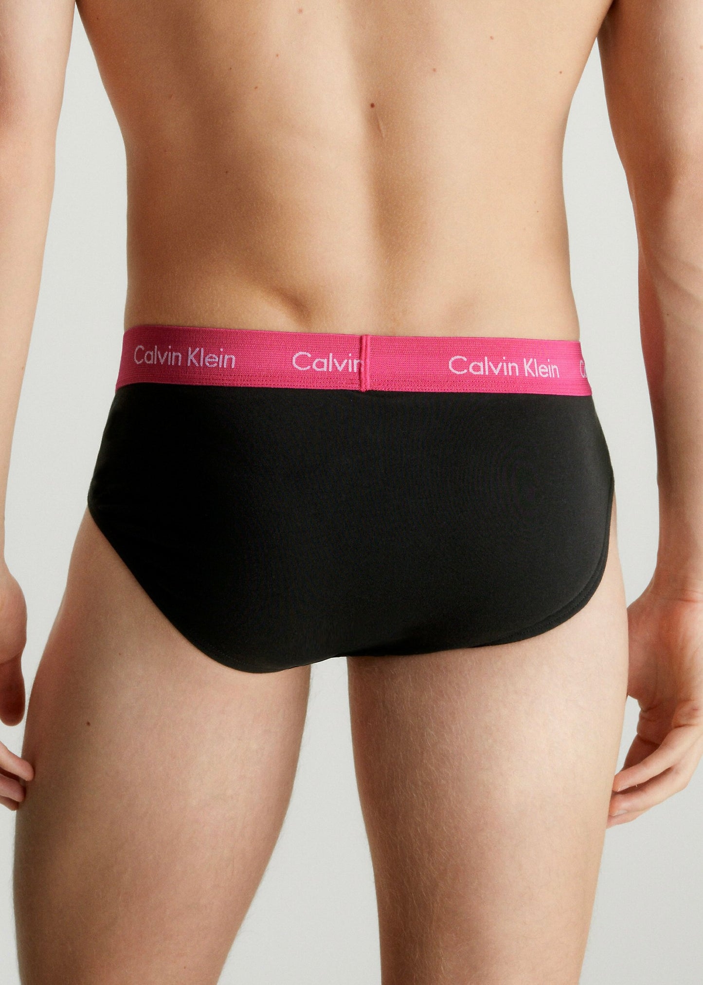 Paquete de 6 Calzoncillos a la cintura Calvin Klein - Tela algodón stretch en color negro Talla XL