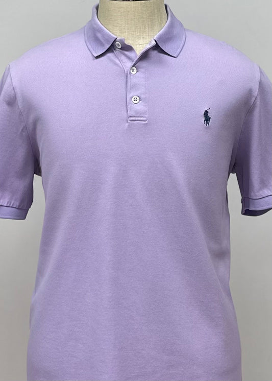 Camiseta Polo Ralph Lauren 🏇🏼 color Lila Talla L Entalle Regular