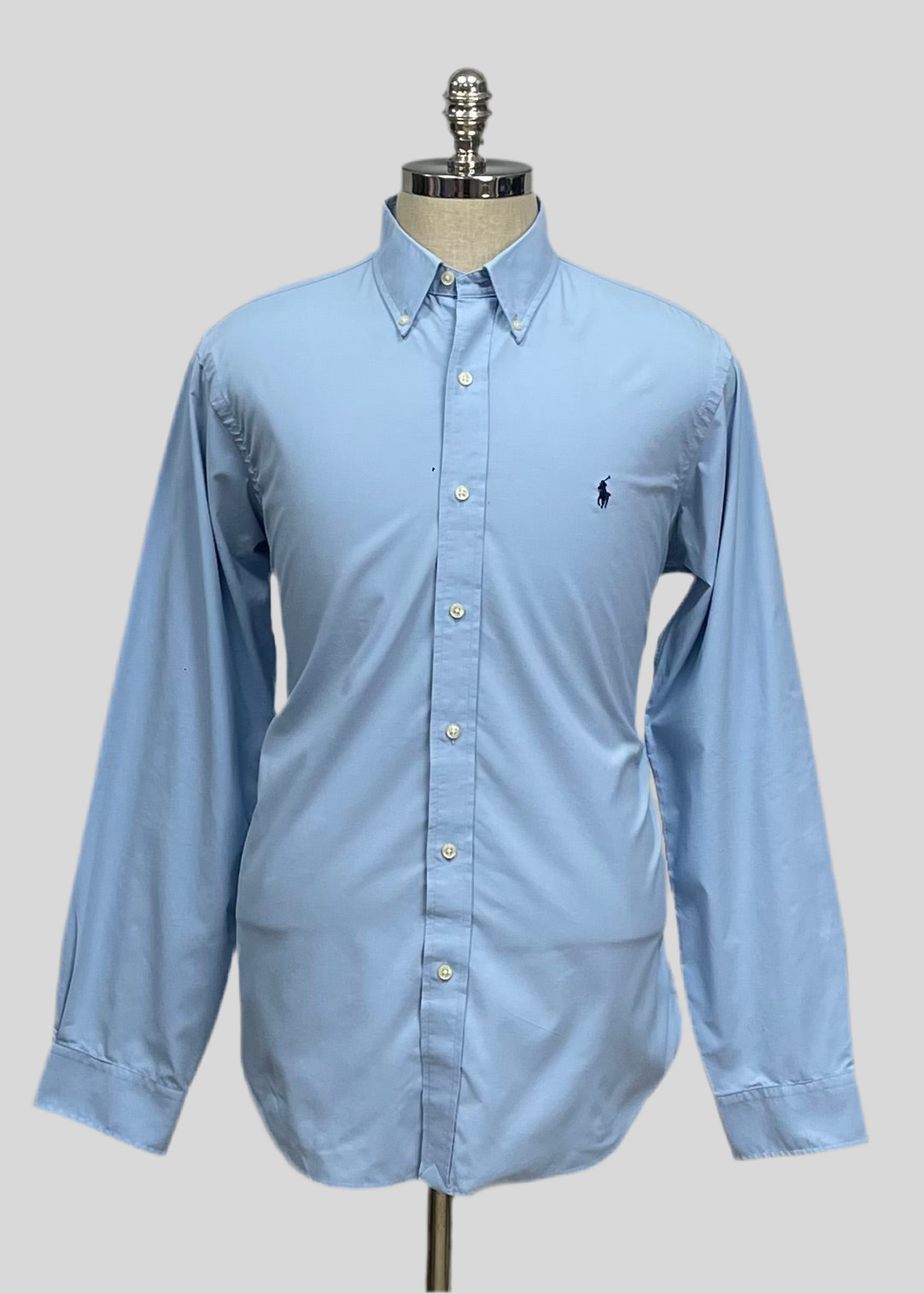 Camisa de botones Polo Ralph Lauren 🏇🏼 en color celeste Talla L Entalle Regular