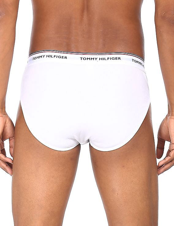 Paquete de 3 Calzoncillos a la cintura Tommy Hilfiger - Tela de algodon en color blanco Talla XL