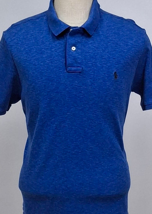 Camiseta Polo Ralph Lauren 🏇🏼 color azul y blanco degradado Talla XL Entalle Regular