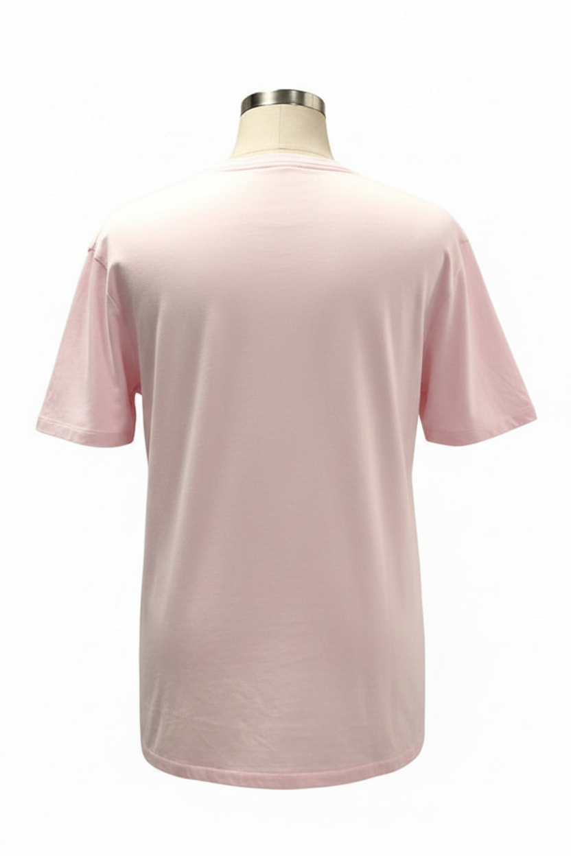 Camiseta cuello redondo Polo Ralph Lauren 🏇🏼 color rosado claro Talla XXL Entalle Regular
