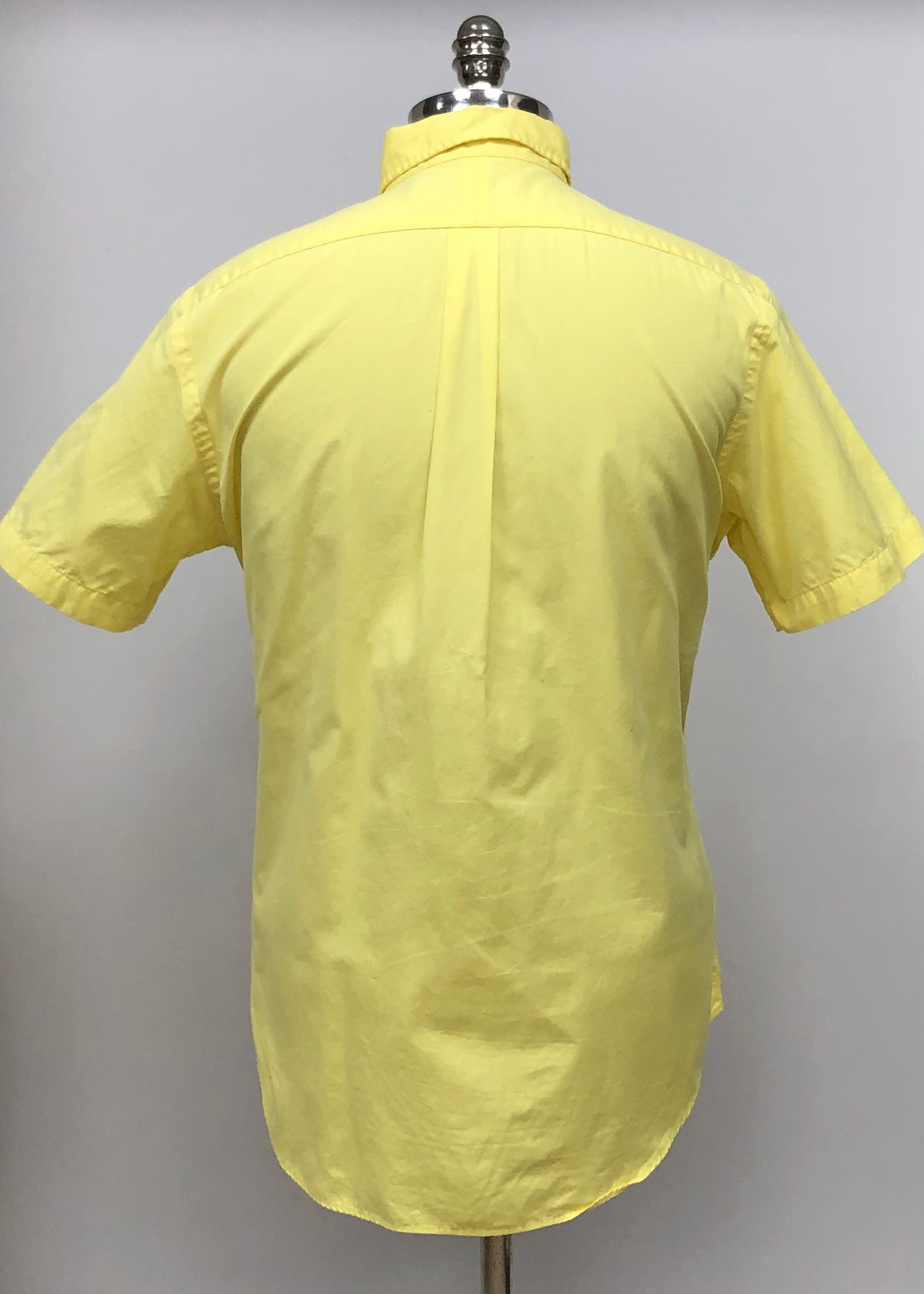 Camisa de botones Polo Ralph Lauren 🏇🏼 en color amarillo claro Talla M Entalle Regular