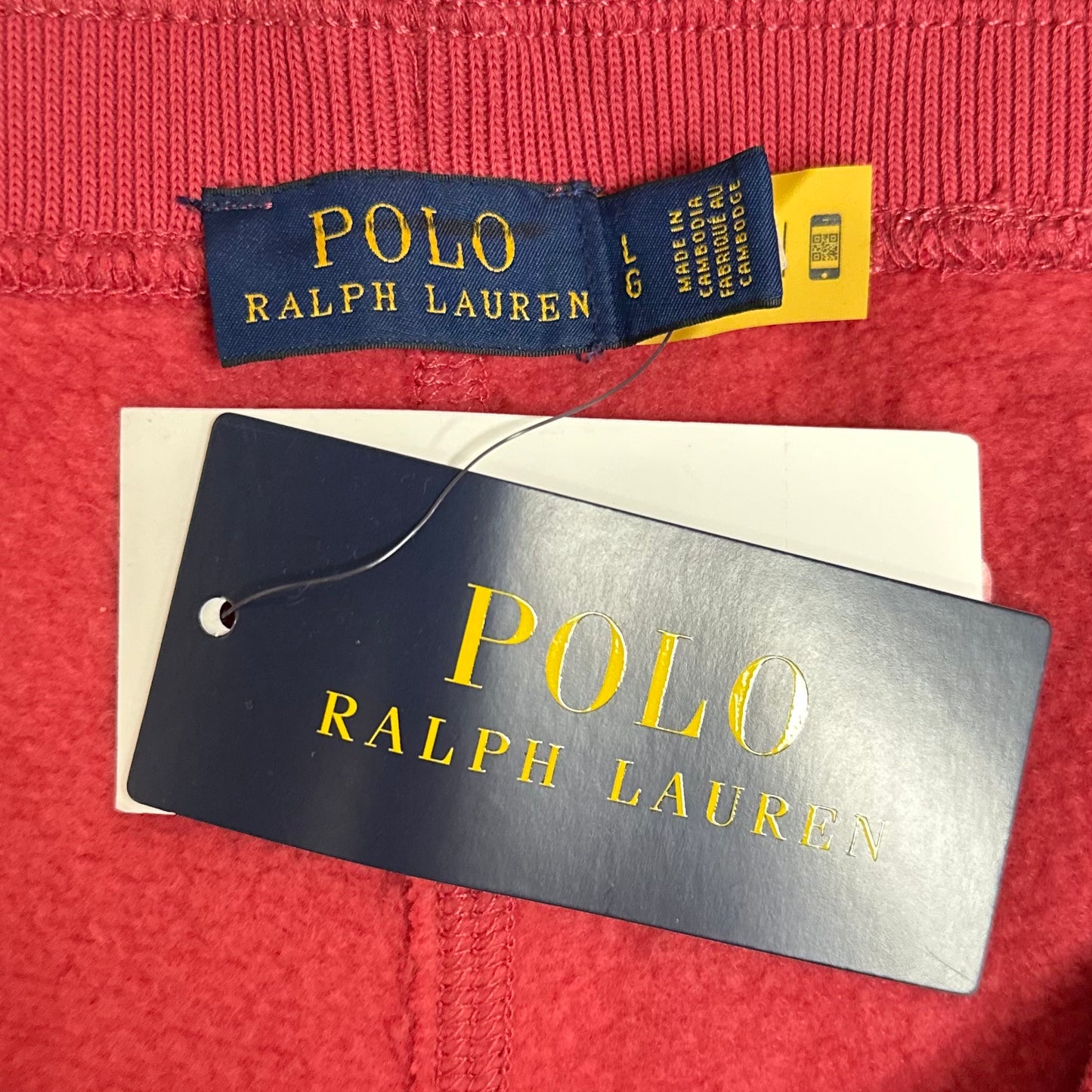 Short lounge de mujer Polo Ralph Lauren 🏇🏼 en color rosado magenta con logo en azul Talla M y L