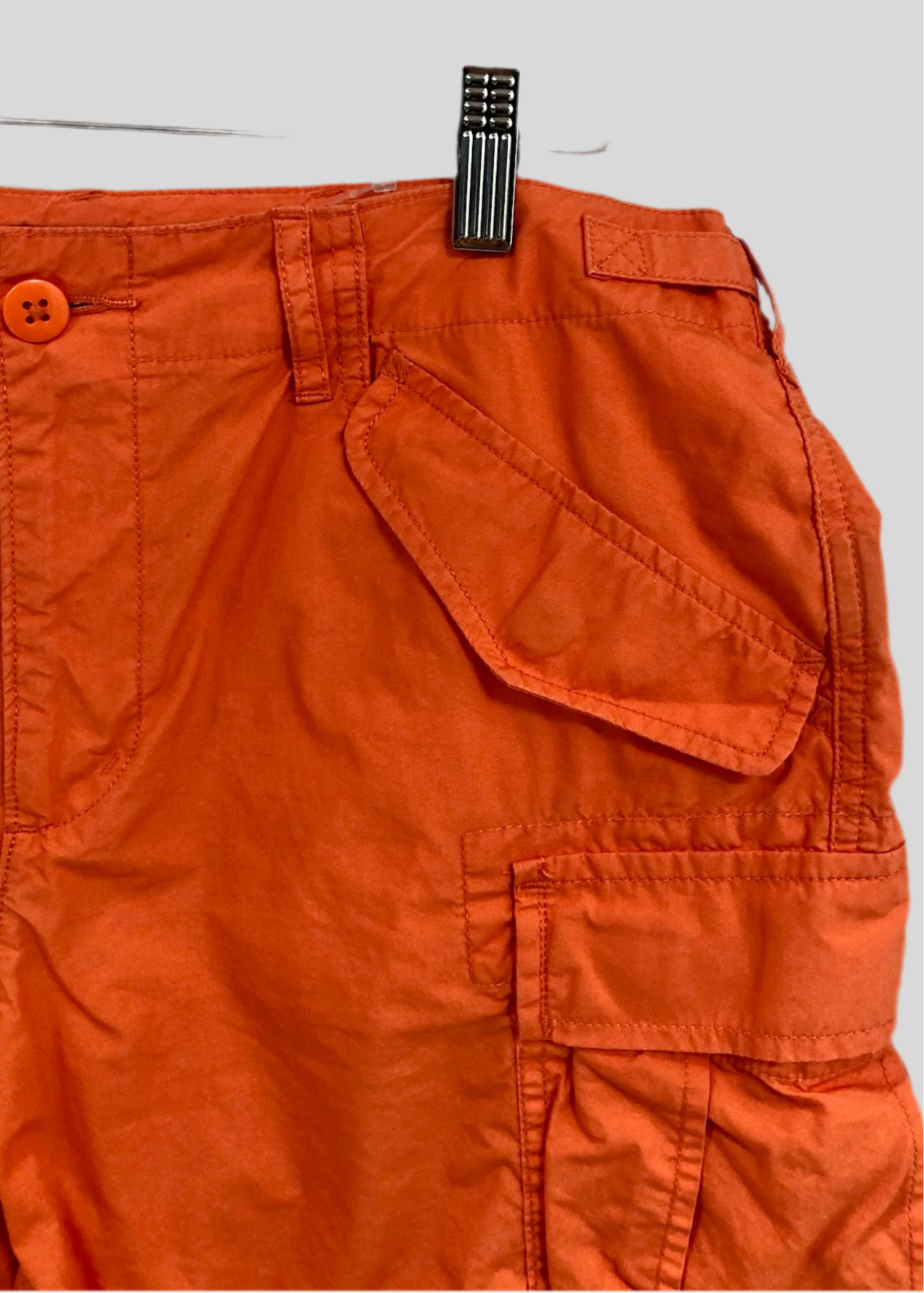 Short de mujer Polo Ralph Lauren 🏇🏼 Estilo cargo en color naranja intenso Talla L