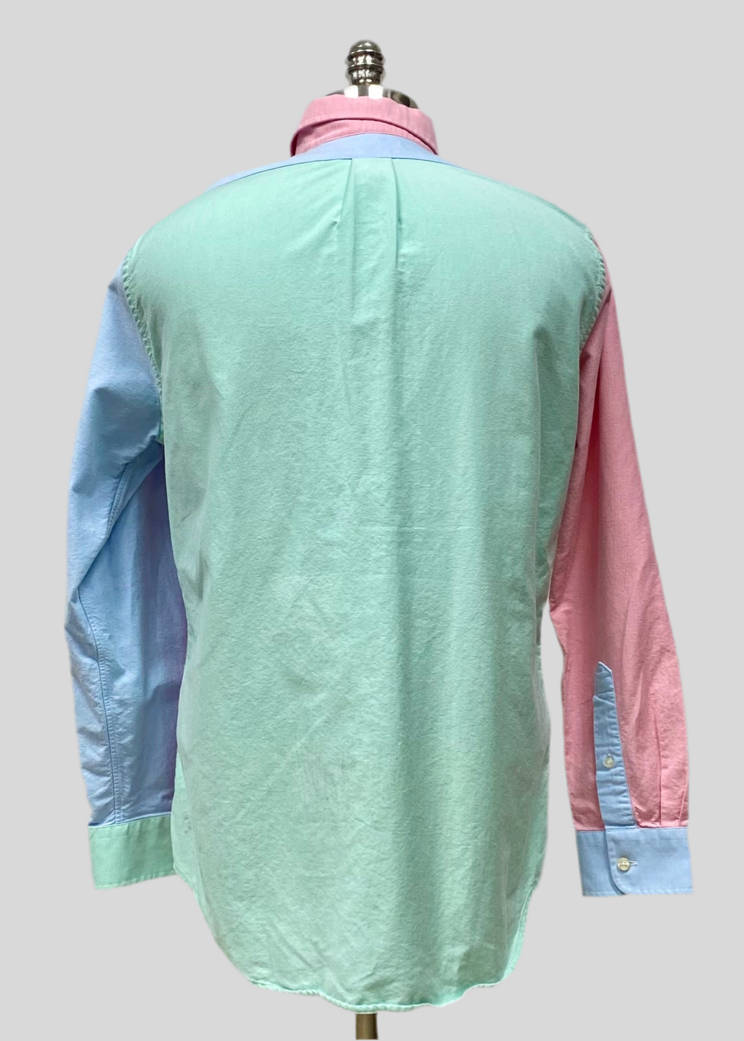 Camisa de botones Vineyard Vines 🐳 Oxford con franjas multicolor Talla M Entalle Slim Fit