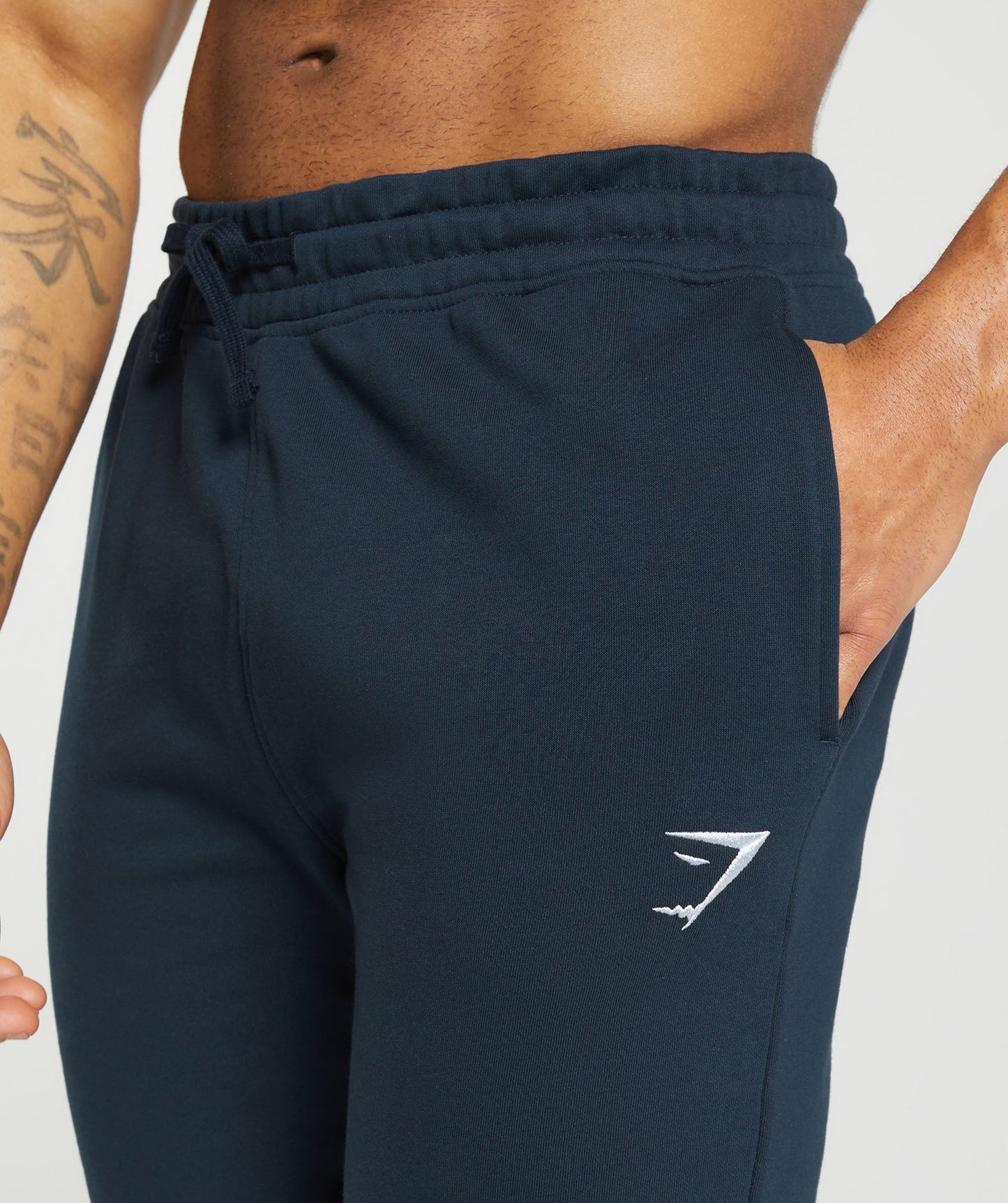 Pantalon Jogger marca Gymshark 🏋🏽 color azul navy Talla L Entalle Slim Fit