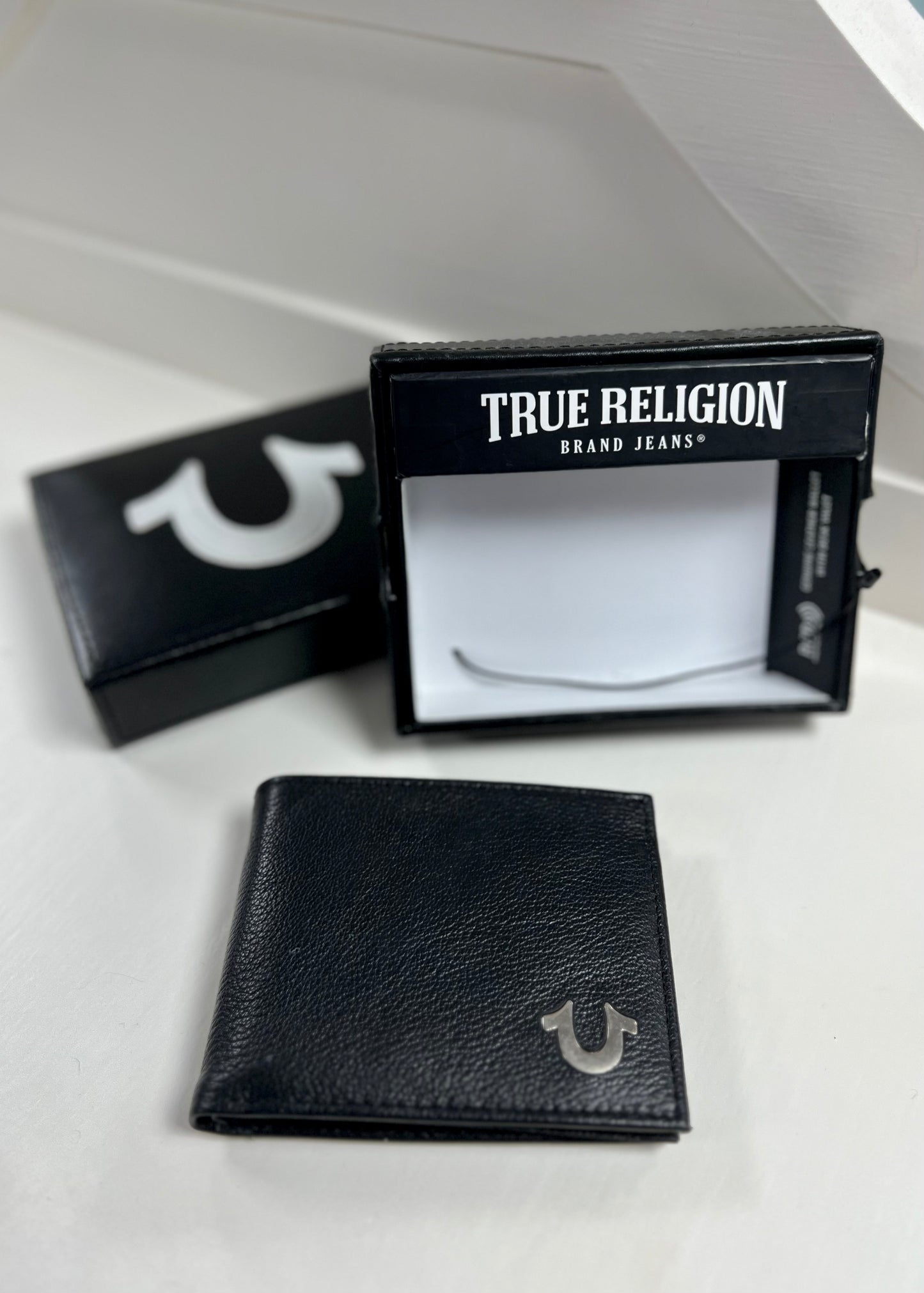 Wallet True Religion Color negro Nuevo con su etiqueta