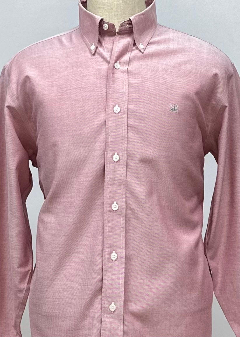 Camisa Brooks Brothers 🐑 color rosado oscuro Talla Large Entalle Regular