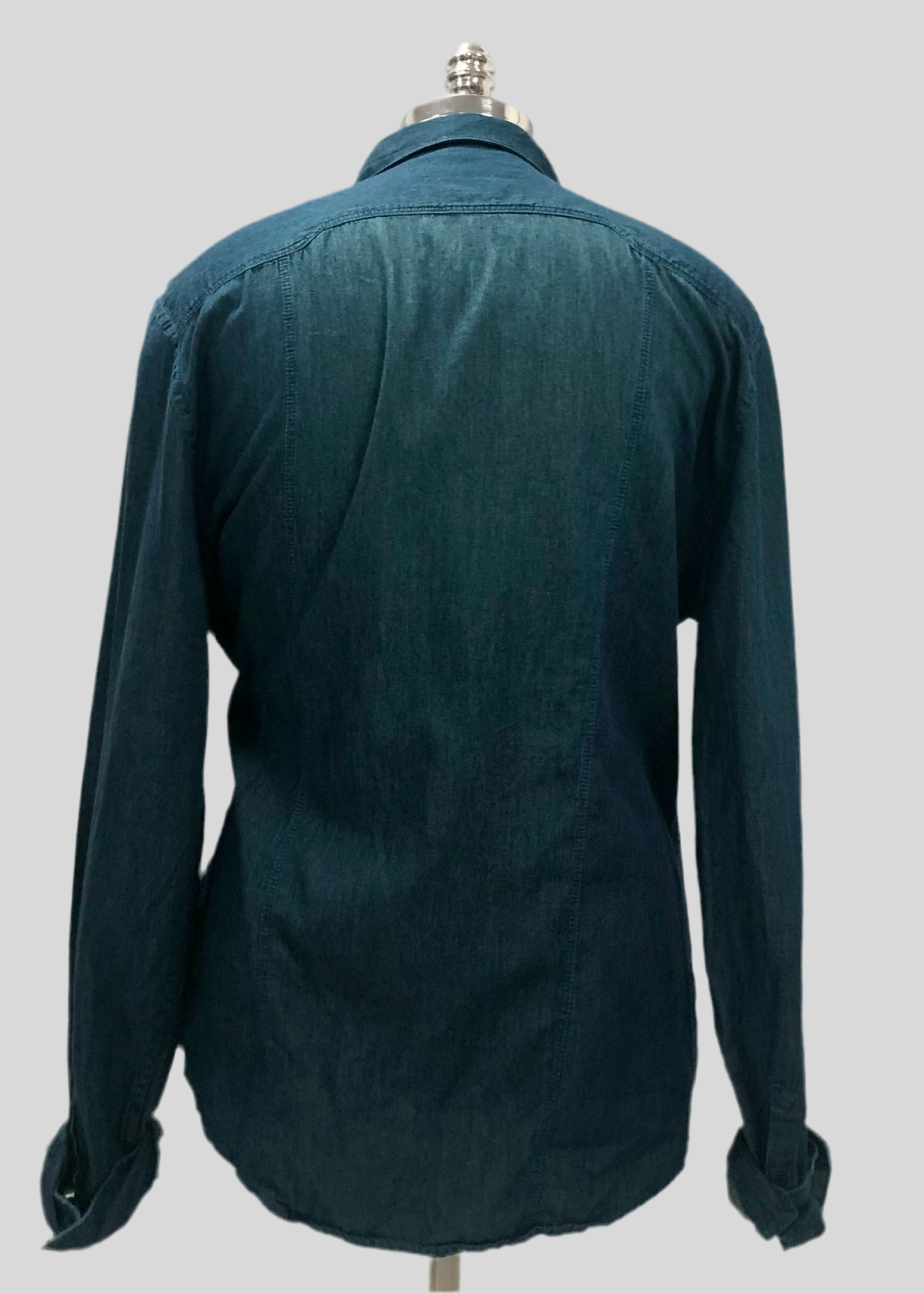 Camisa de botones Calvin Klein 🇺🇸 de jeans en color azul oscuro Talla XL Entalle Regular