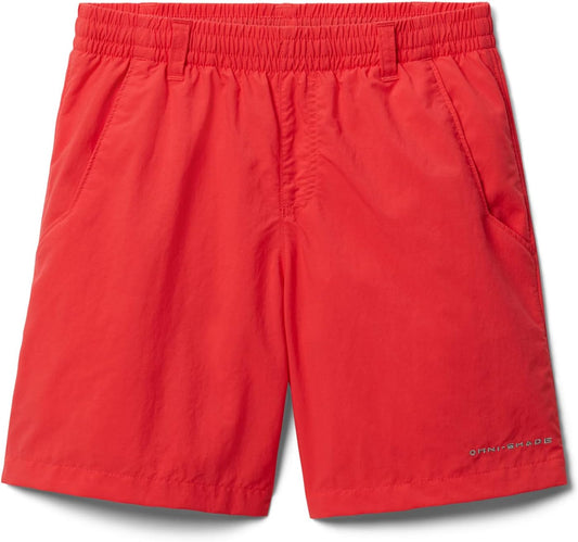 Short de baño Columbia, color rojo naranja, talla M